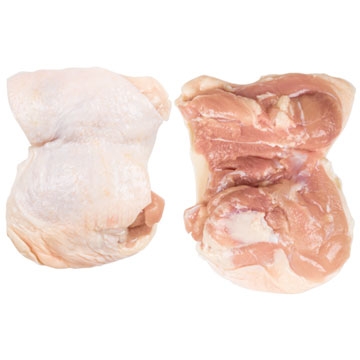 Boneless chicken thigh with skin